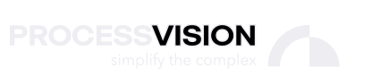 Logo Process Vision invert
